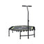 Everfit 48inch Hexagon Fitness Trampoline Rebounder Adjustable Handrail Green