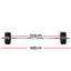 Everfit 48kg Barbell Set Weight Plates Bar Lifting Bench 168cm