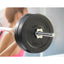 Everfit 48kg Barbell Set Weight Plates Bar Lifting Bench 168cm