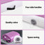 Everfit 4M Air Track Gymnastics Tumbling Exercise Cheerleading Mat Inflatable Purple