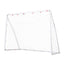 Everfit 8FT Soccer Football Goal Net UPVC Frame with PE Mesh Weatherproof Portable Goals for Backyard Training Competitive Play
