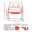Everfit 8ft Volleyball Net Training Equipment Adjustable Height Portable with Ball and Bag