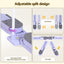 Everfit Abdominal Trainer Machine Core Glider Split Home Gym Equipment Purple