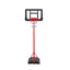 Everfit Adjustable 1.6M Kids Basketball Hoop Stand System Portable Wheeled Base