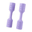 Everfit Adjustable Dumbbell Set 2.5kg x 2 Weights Set 4-in-1 for Women Home Gym Purple