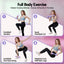 Everfit Adjustable Dumbbell Set 2.5kg x 2 Weights Set 4-in-1 for Women Home Gym Purple