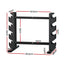 Everfit Dumbbells Rack Dumbbell Kettlebell Stand Home Gym Storage 200kg Capacity