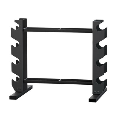 Everfit Dumbbells Rack Dumbbell Kettlebell Stand Home Gym Storage 200kg Capacity