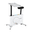 Everfit Exercise Bike Magnetic Desk Bike with Tabletop Fitness Home Workout Gym