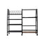 Everfit Golf Bag Storage Rack Golf Organizer Hold 1 Bags 4 Shelves