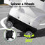 Everfit Golf Cart Bag Rolling Buggy Club Organiser Synthetic Leather White