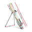 Everfit Golf Stand Bag 2-Way Divider Lightweight Carry Bag for 5-6 Clubs, Holographic