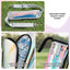 Everfit Golf Stand Bag 2-Way Divider Lightweight Carry Bag for 5-6 Clubs, Holographic
