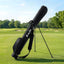 Everfit Golf Stand Bag 2-Way Divider Lightweight Carry Bag for 5-6 Clubs with Insulated Pocket Black