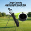 Everfit Golf Stand Bag 2-Way Divider Lightweight Carry Bag for 5-6 Clubs with Insulated Pocket Black