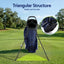 Everfit Golf Stand Bag Lightweight Carry Bag Dual Strap Club Divider Blue