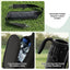 Everfit Golf Stand Bag Lightweight Sunday Pitch And Putt Bag Black