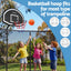 Everfit Kids Basketball Hoop with Ball and Pump Fit for Trampoline 25mm-32mm Poles Black
