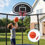 Everfit Kids Basketball Hoop with Ball and Pump Fit for Trampoline 25mm-32mm Poles Black