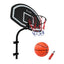 Everfit Kids Basketball Hoop with Ball and Pump Fit for Trampoline 25mm-32mm Poles Black