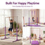 Everfit Kids Gymnastics Bar Pull Up Station Monkey Bar Adjustable Indoor Garden