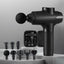 Everfit Massage Gun 30 Speed 8 Heads Vibration Muscle Massager Chargeable Black