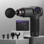 Everfit Massage Gun 8 Speed 4 Heads Vibration Muscle Massager Chargeable Black