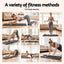 Everfit Pilates Board Foldable Reformer Multi Functional Exercise Trainer Black