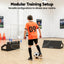 Everfit Soccer Rebounder Board 100x40cm Football Rebound Wall with 2 Angles