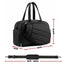 Everfit Tennis Tote Bag Gym Bag Sports Duffle Bags Holds 2 Rackets Black