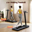 Everfit Walking Pad Treadmill 2 in 1 Foldable for Home Gym 40cm Wide Belt 12 Programs with App