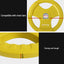 Everfit Weight Plates Olympic 20kg Dumbbell Barbell Plate Weight Lifting Home Gym Yellow