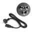 Everfit Vibration Machine Platform Resistance Rope Home Fitness Dark Red