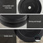 Everfit 80kg Barbell Weight Plates Standard Home Gym Press Fitness Exercise