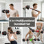 Everfit 20kg Adjustable Dumbbell Barbell Set Weight Plates Home Workout