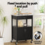 Artiss Kitchen Island Trolley Rolling Serving Cart Storage Drawer Cupboard 60cm