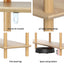 Artiss Bookshelf 3 Tiers Bookcase Display Shelves Wooden Storage Stand Rack Pine