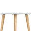 Artiss Coffee Table Round 50CM Callix