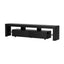 Artiss TV Cabinet Entertainment Unit Stand RGB LED Gloss Furniture 200cm Black