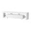 Artiss TV Cabinet Entertainment Unit Stand RGB LED Gloss Furniture 200cm White