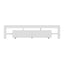 Artiss TV Cabinet Entertainment Unit Stand RGB LED Gloss Furniture 200cm White