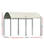 Instahut Gazebo Marquee 4x3m Outdoor Event Wedding Tent Camping Party Shade Iron Art Canopy Beige