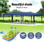 Instahut Gazebo 3x9m Wedding Party Marquee Tent Outdoor Event Camping Shade Blue