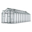 Green Fingers Greenhouse 6.3x2.44x2.1M Aluminium Polycarbonate Green House Garden Shed