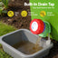 Gardeon 20L Kitchen Compost Bin Food Waste Caddy Drain Tap Green
