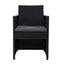 Gardeon 2PC Outdoor Dining Chairs Patio Furniture Wicker Garden Cushion Hugo