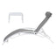 Gardeon 3PC Sun Lounge Outdoor Lounger Table Chairs Steel Patio Furniture Garden