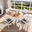 Gardeon 4PC Outdoor Dining Chairs Stackable Aluminum Lounge Chair Patio Furniture