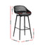 Gardeon 4x Outdoor Bar Stools Plastic Black