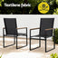 Gardeon 5PCS Outdoor Dining Set Table and Chairs Patio Garden Furniture Bistro Set